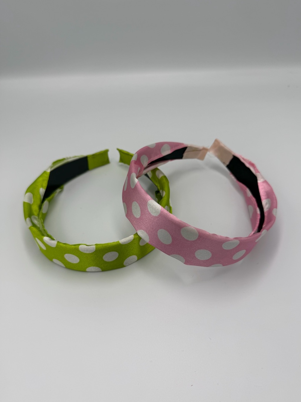 Rockabilly Pinup Betty Page Pinup Girl Polka Dot Headband Set NEW
